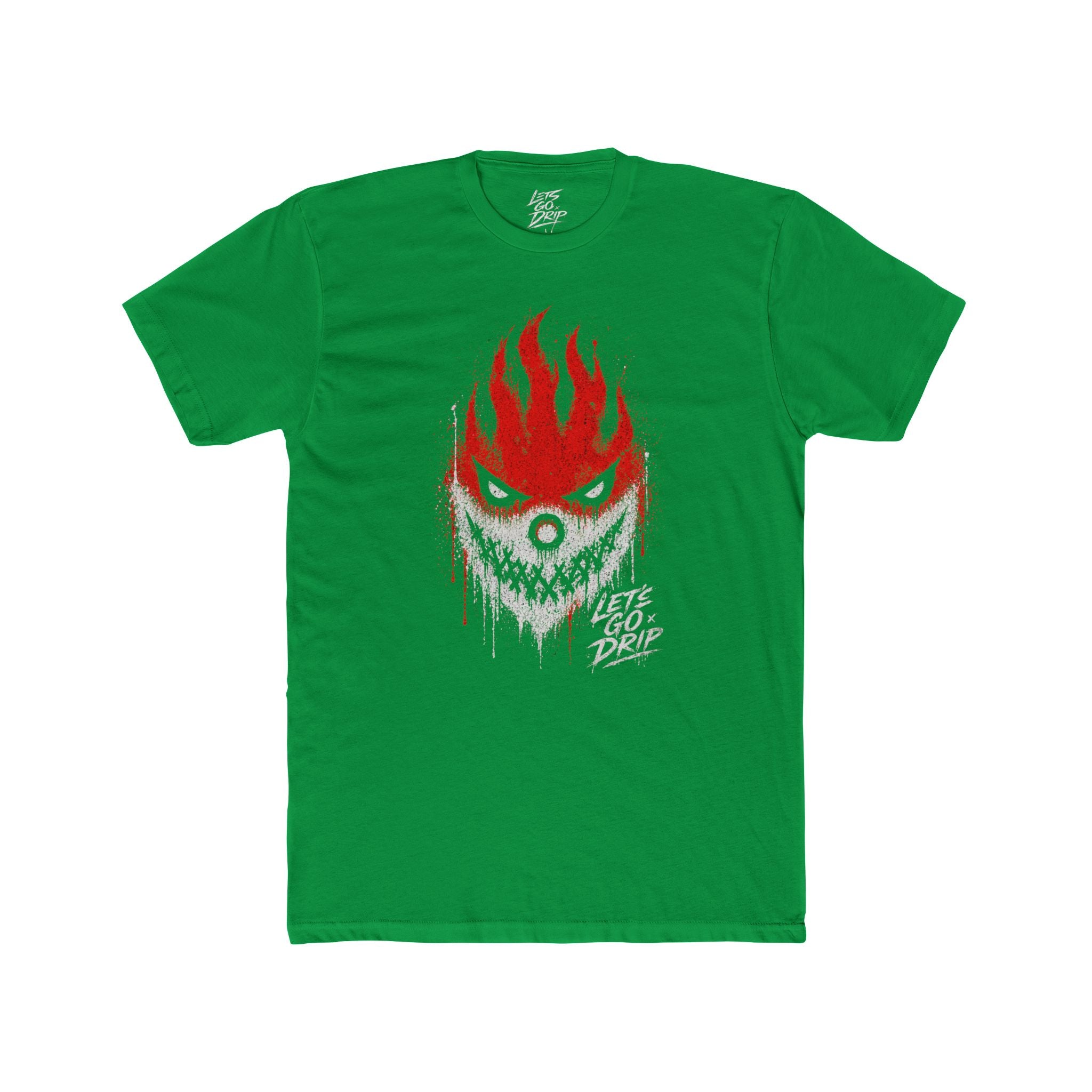 Lets Go - Fire Jagged Mouth Logo
