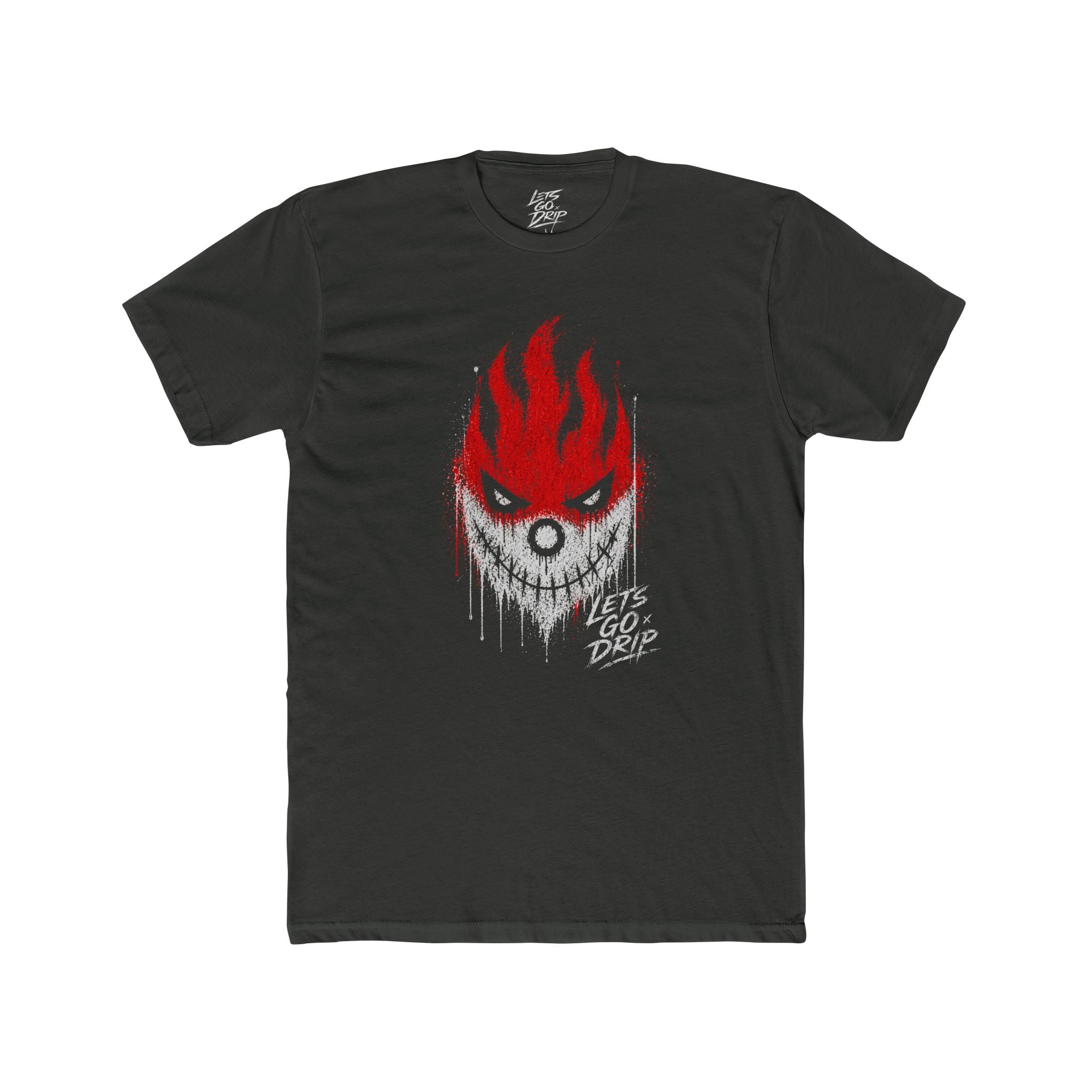 Fire Mouth Stitching with Logo