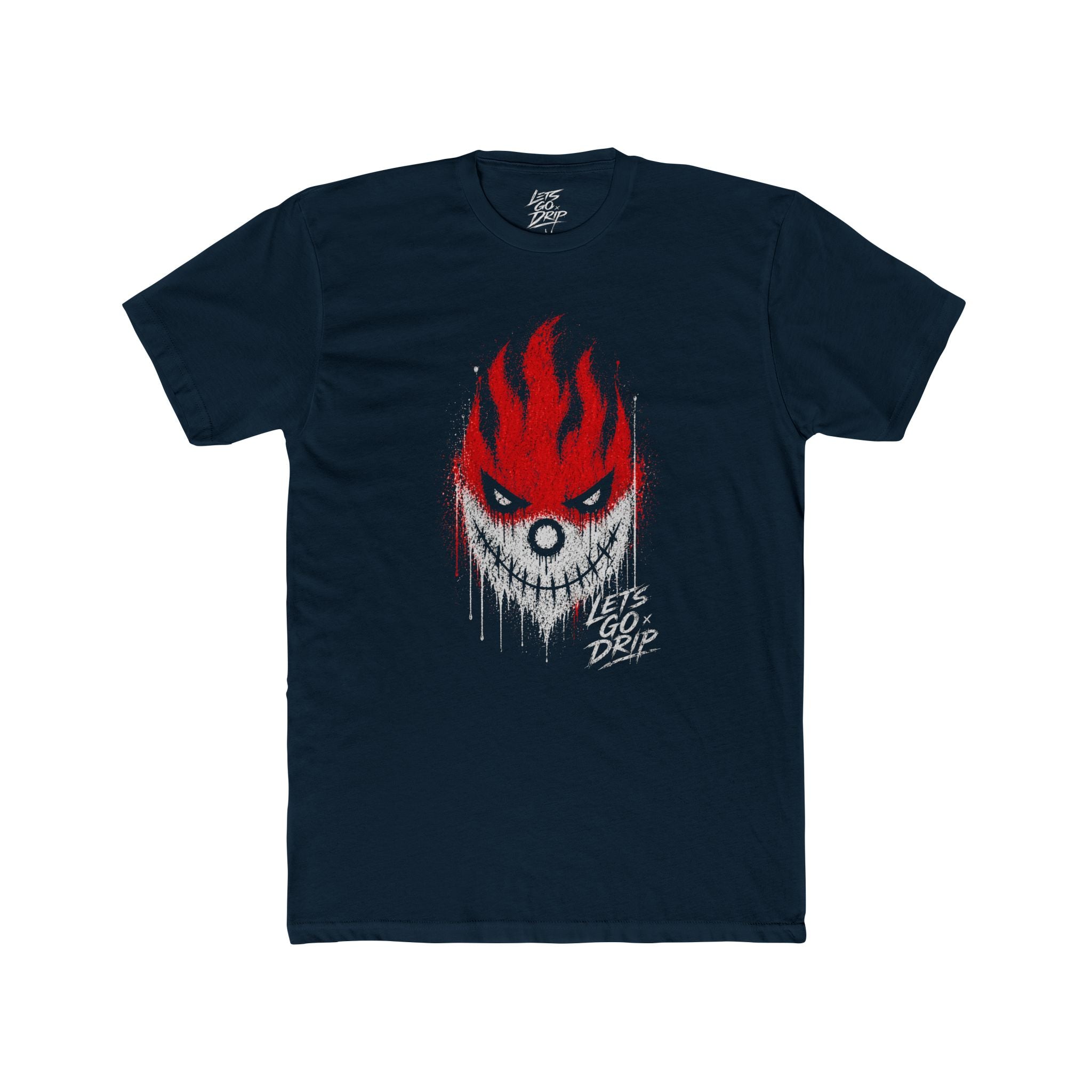 Fire Mouth Stitching with Logo