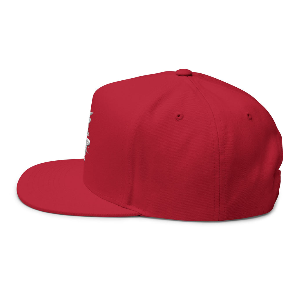 Flat Bill Cap — "Let's Go Drip" Embroidered Snapback
