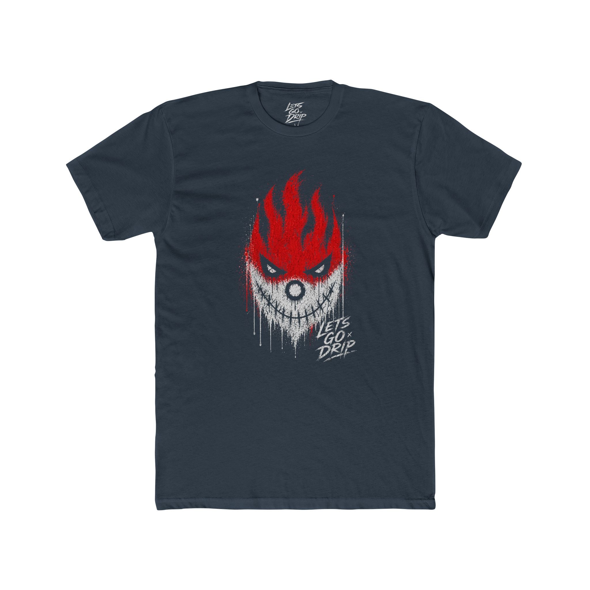 Fire Mouth Stitching with Logo