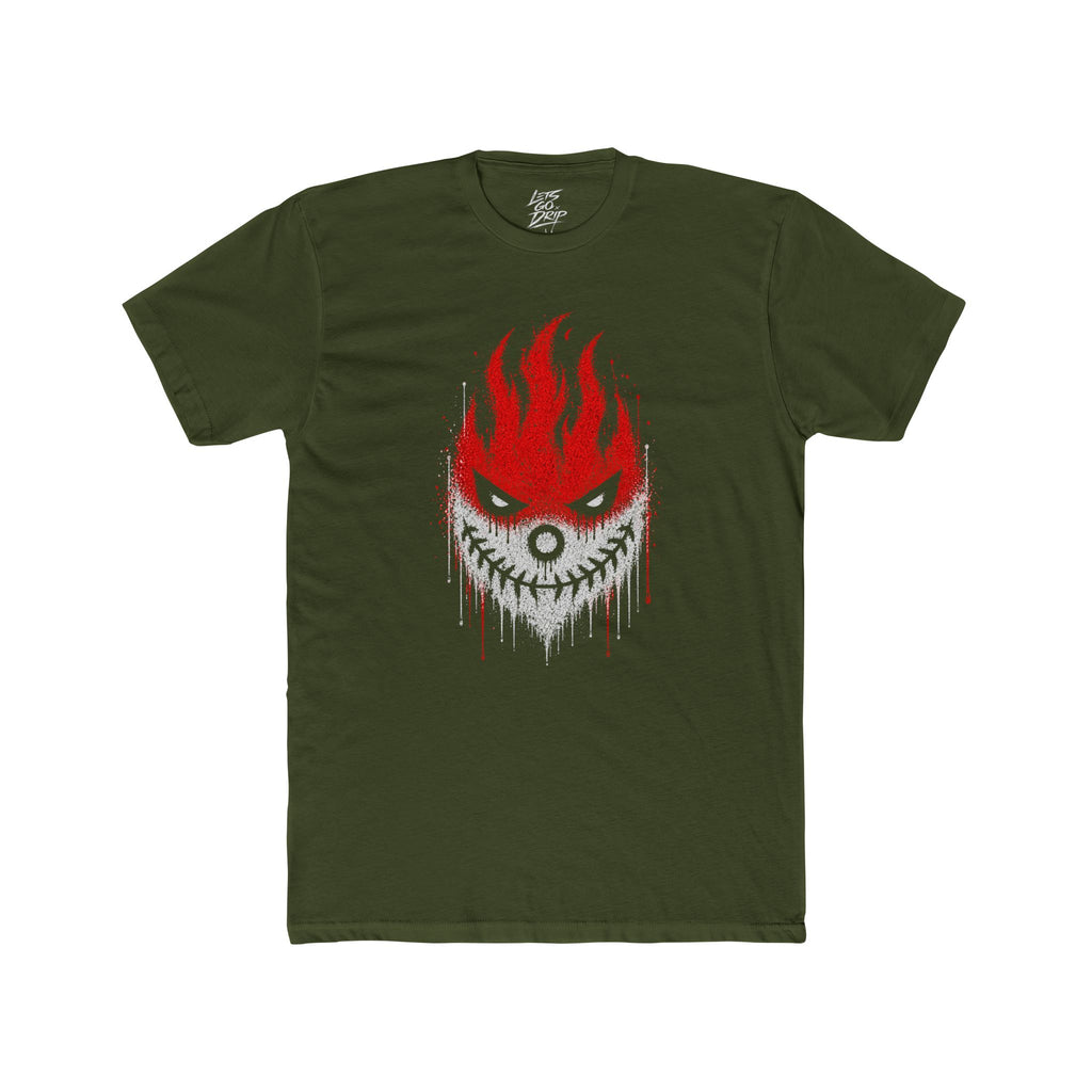 Lets Go - Fire Mouth Stitching
