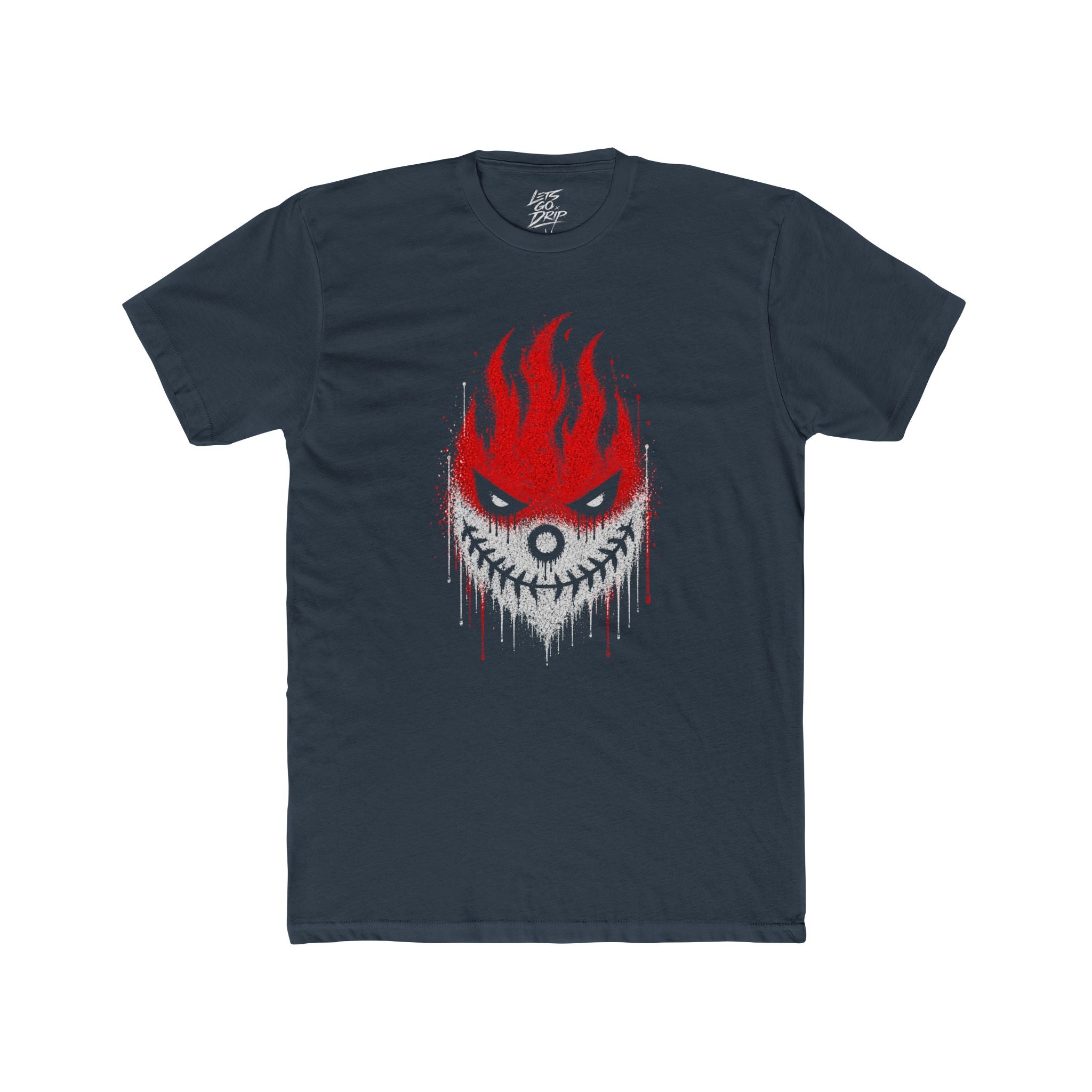 Lets Go - Fire Mouth Stitching