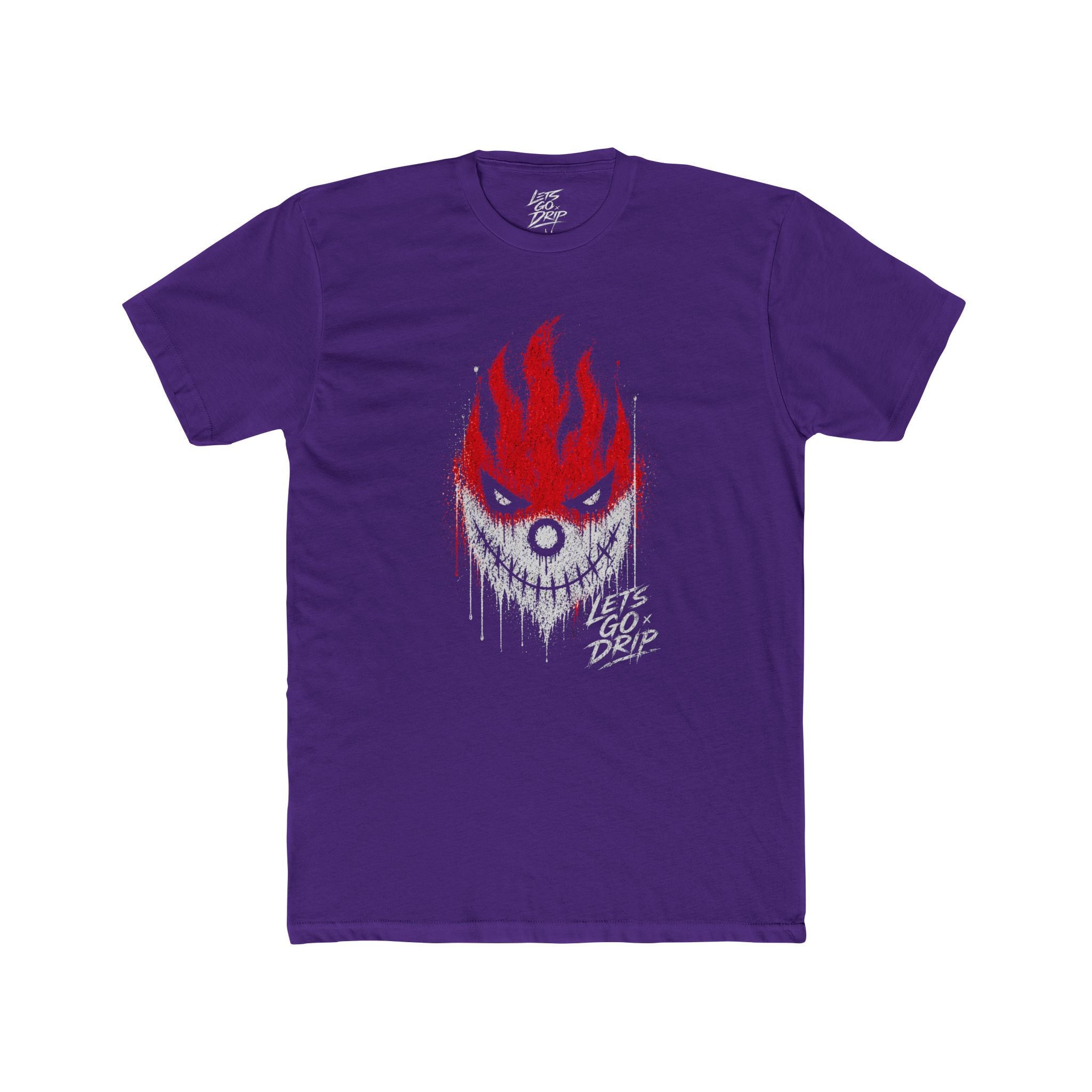 Fire Mouth Stitching with Logo