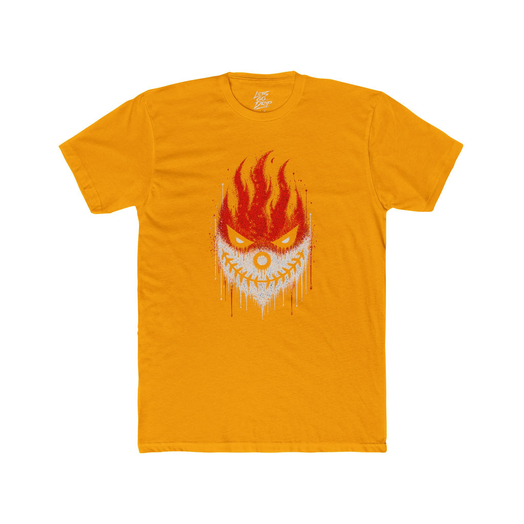 Lets Go - Fire Mouth Stitching