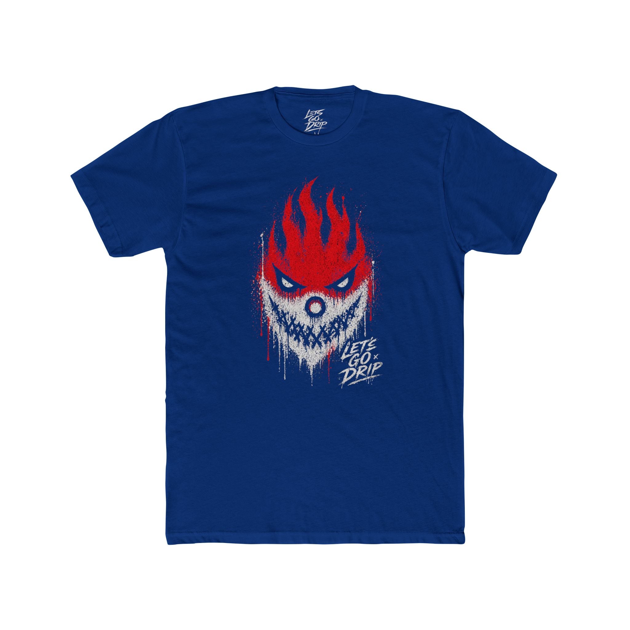 Lets Go - Fire Jagged Mouth Logo