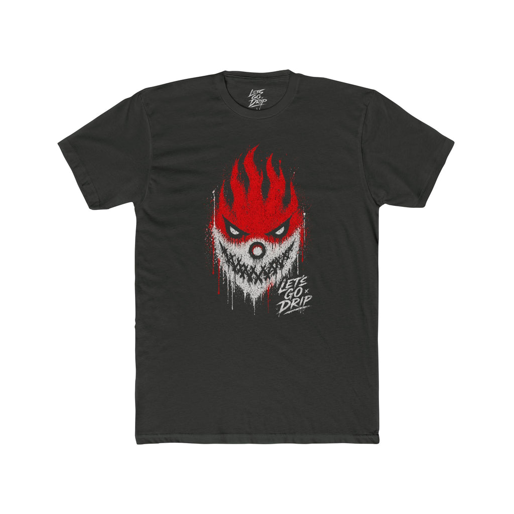 Lets Go - Fire Jagged Mouth Logo