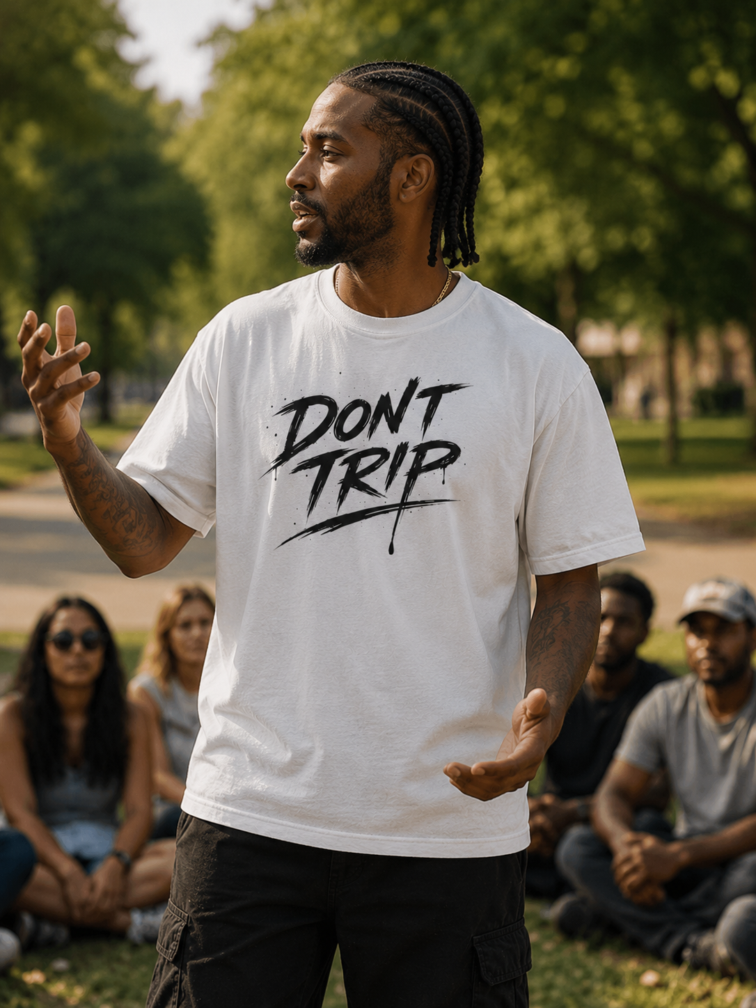 Don't Trip Front and Back Shirt