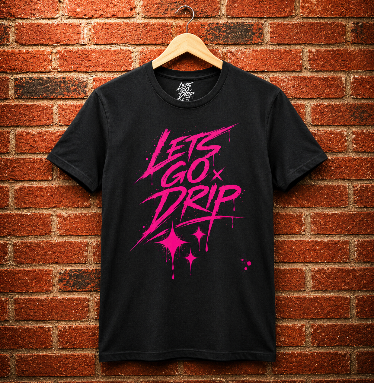 Lets Go Drip - Signature Pink