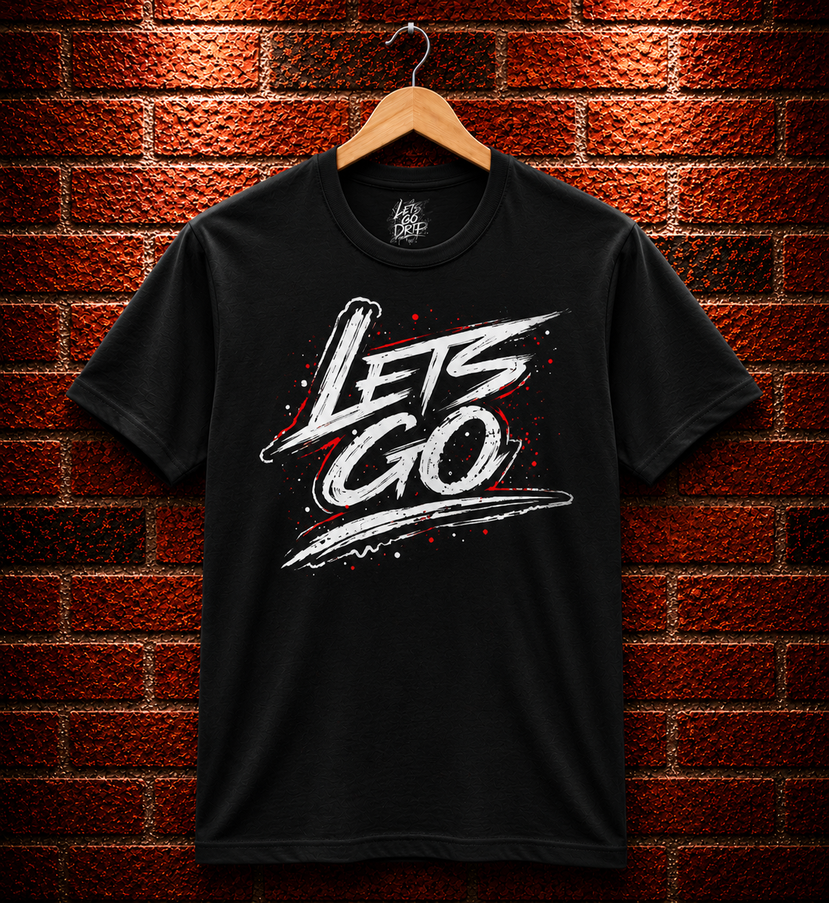 Lets Go - Red Drip