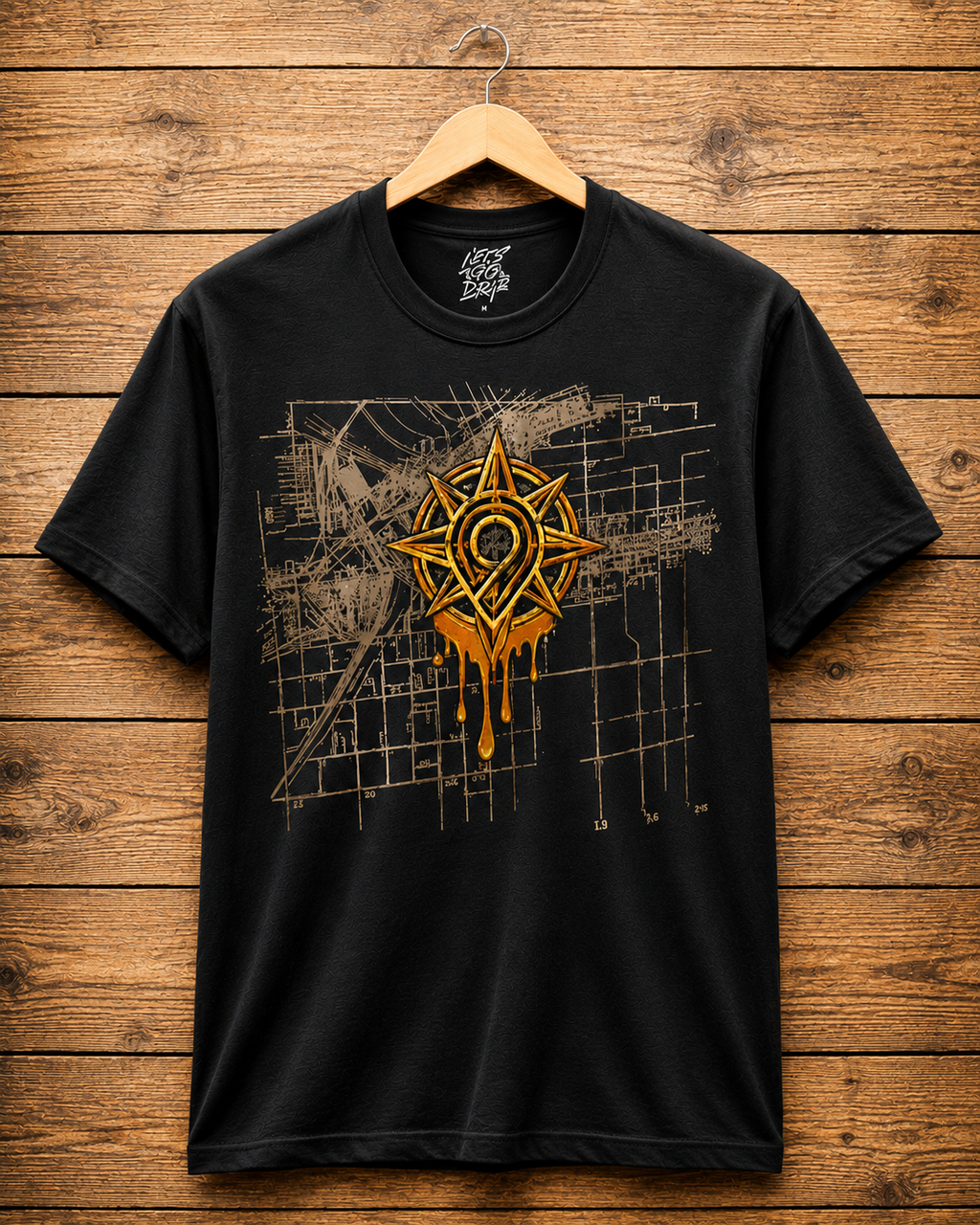 Wayfarer - Drip Compass Grid