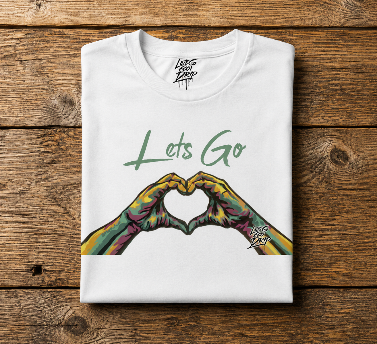 Lets Go - Heart Hands