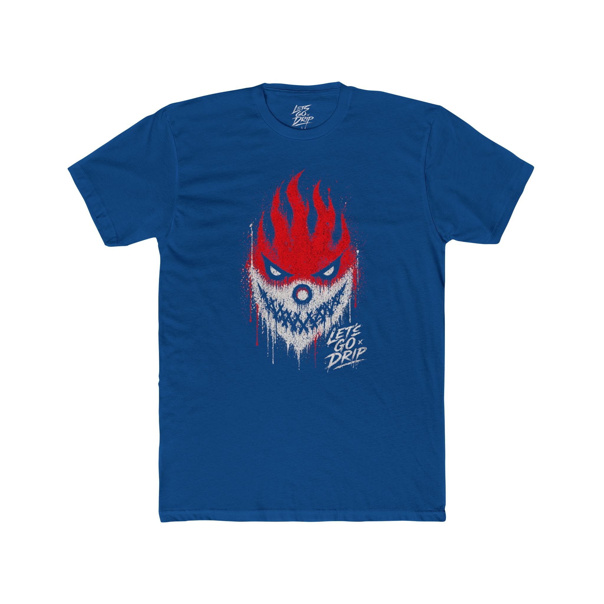 Lets Go - Fire Jagged Mouth Logo