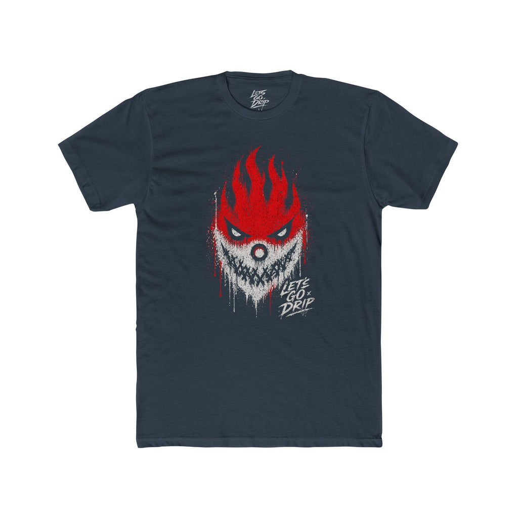 Lets Go - Fire Jagged Mouth Logo