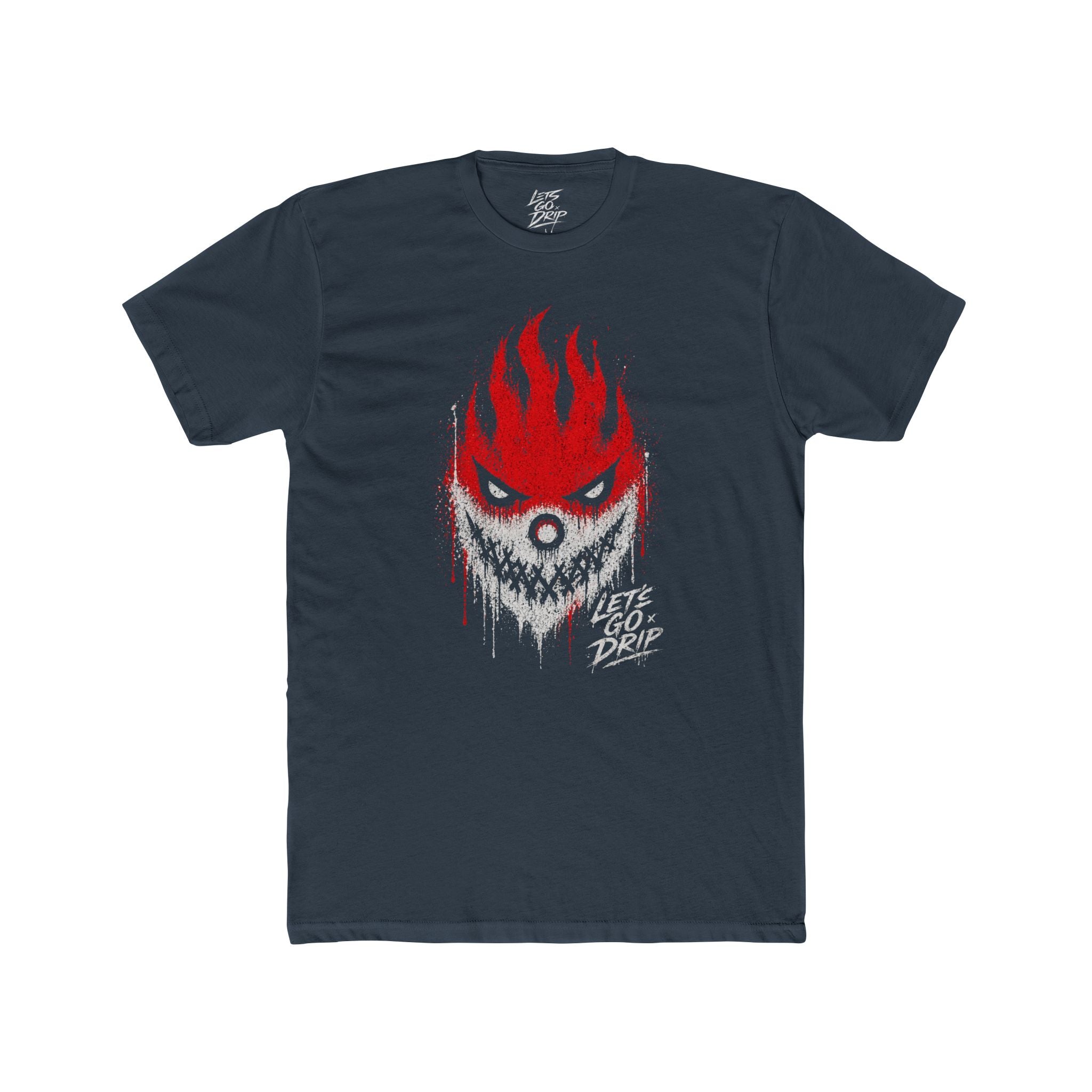 Lets Go - Fire Jagged Mouth Logo