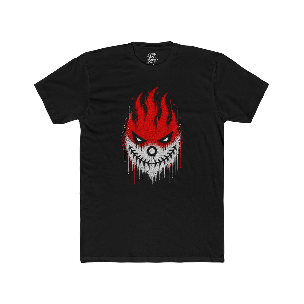 Lets Go - Fire Mouth Stitching