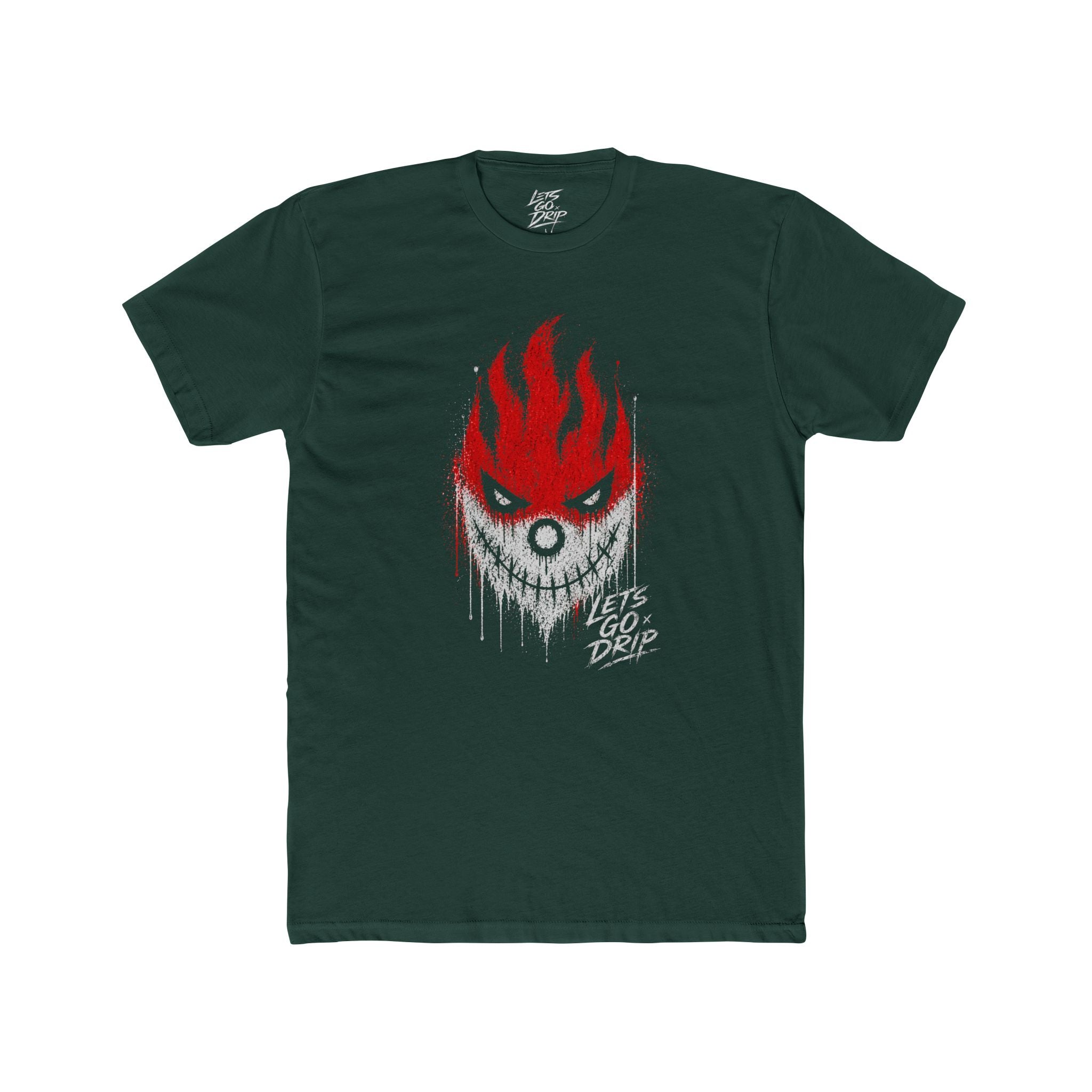 Fire Mouth Stitching with Logo