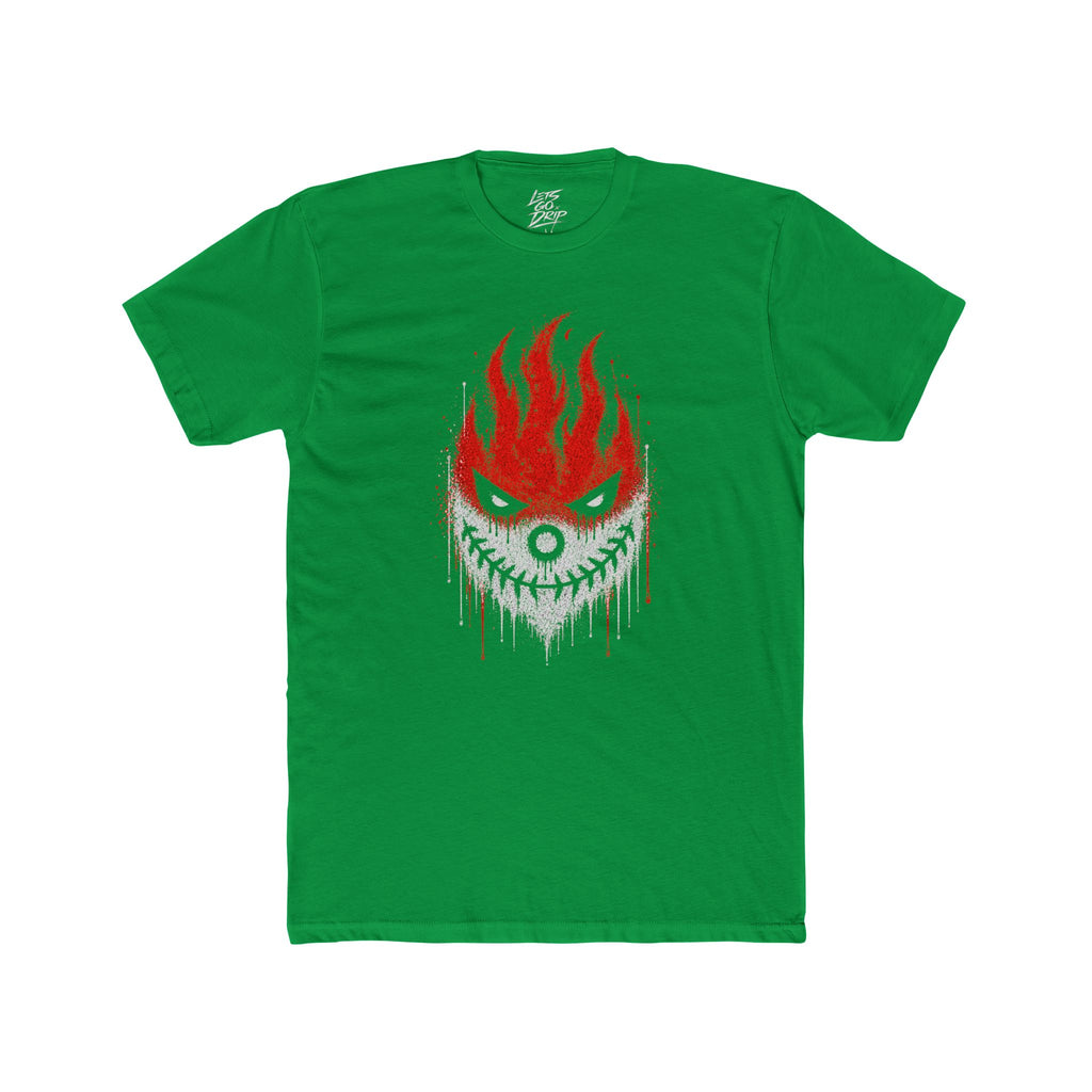 Lets Go - Fire Mouth Stitching