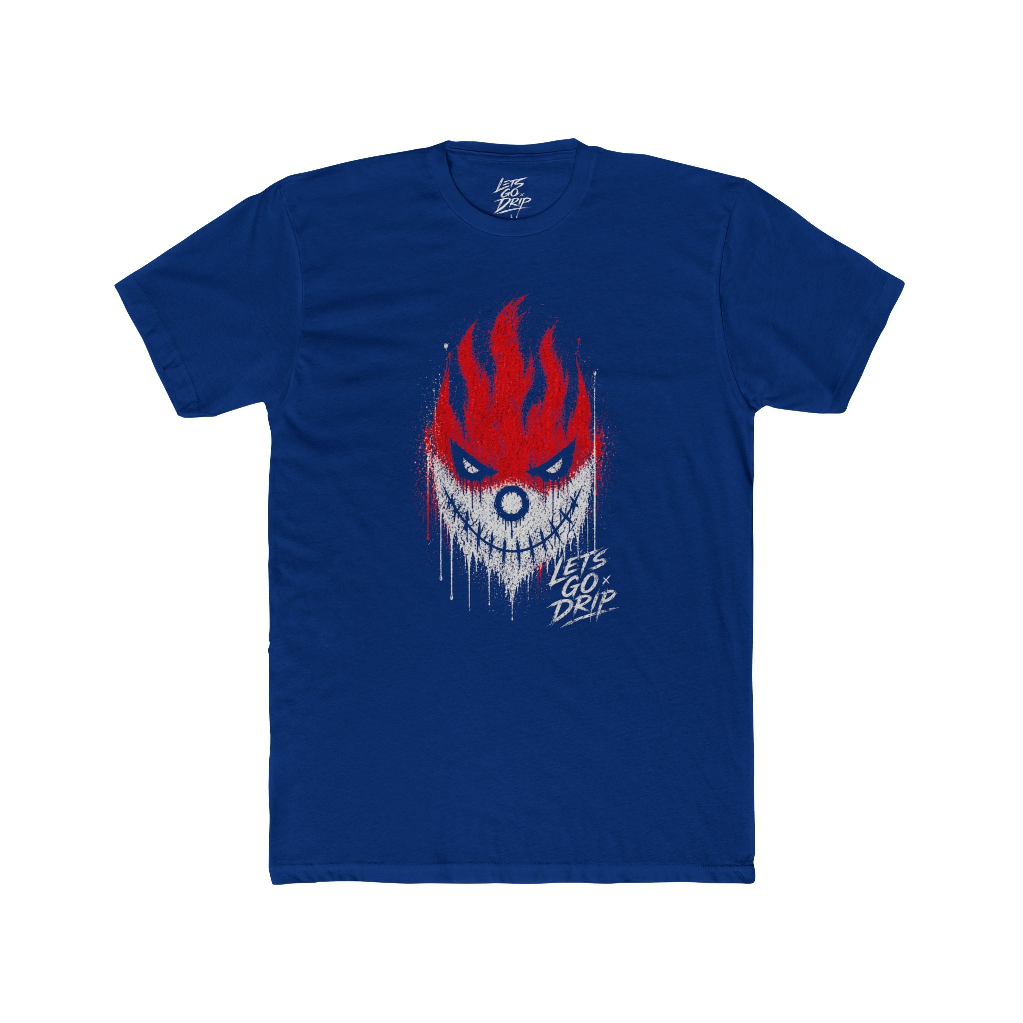 Fire Mouth Stitching with Logo