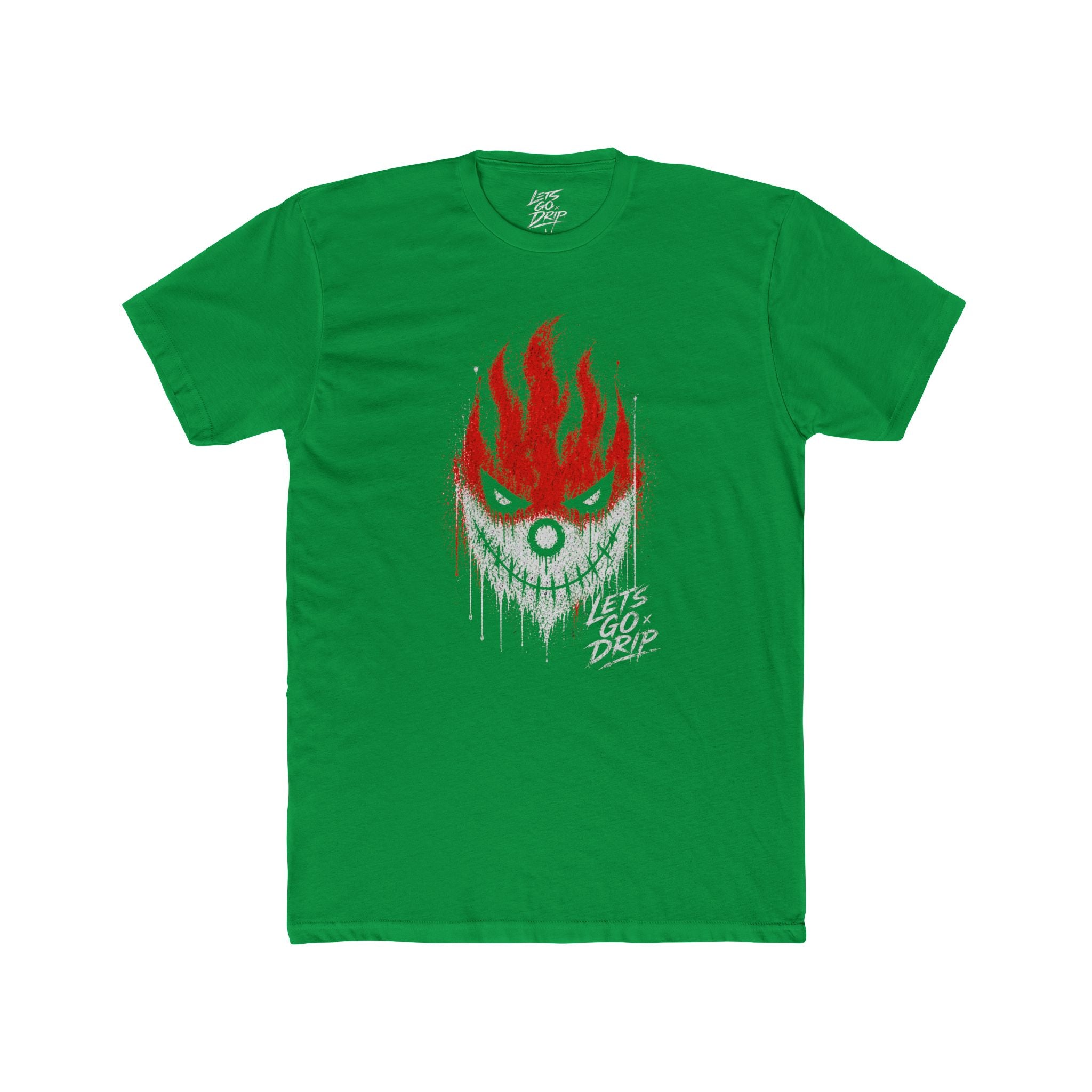 Fire Mouth Stitching with Logo