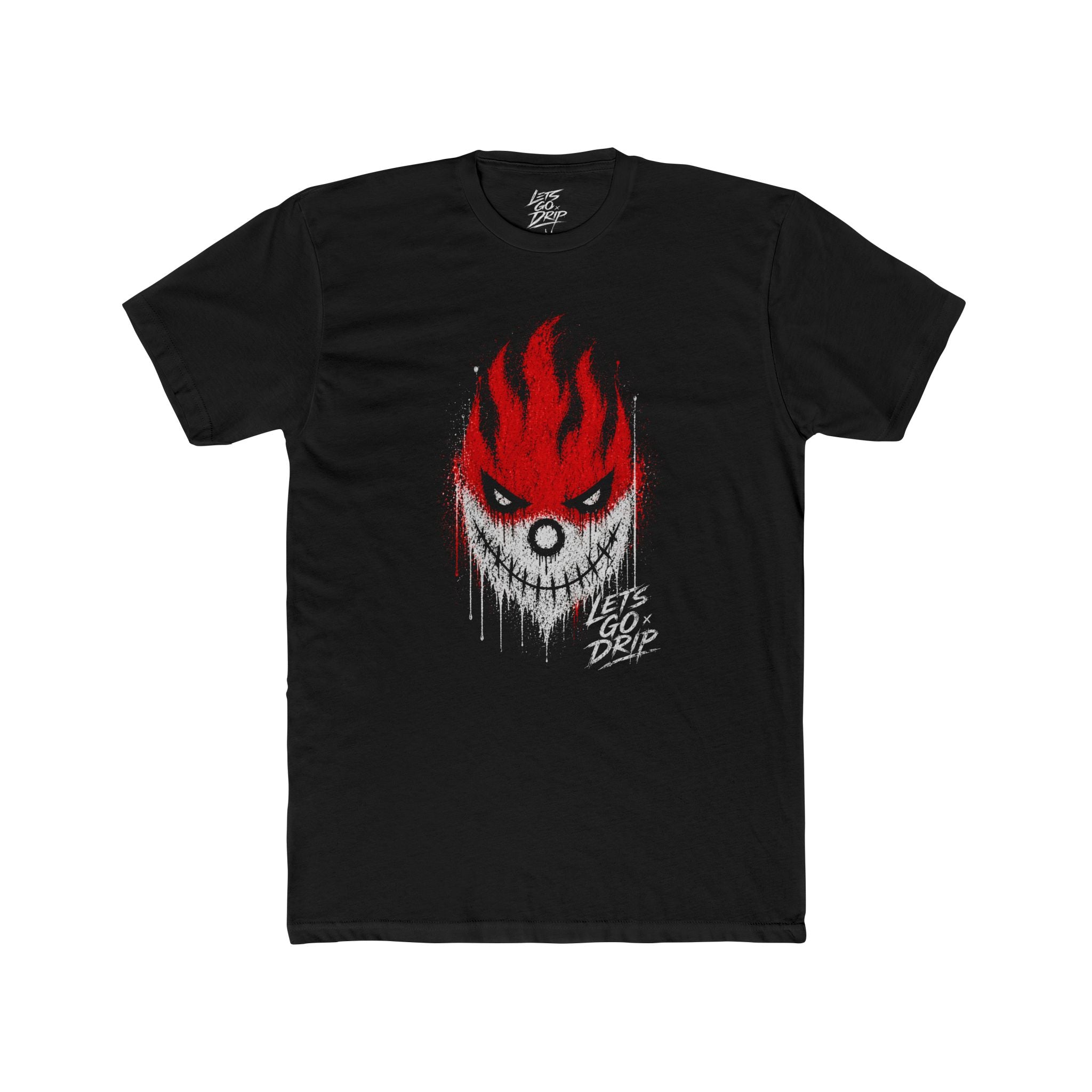 Fire Mouth Stitching with Logo