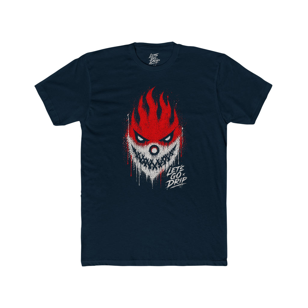 Lets Go - Fire Jagged Mouth Logo